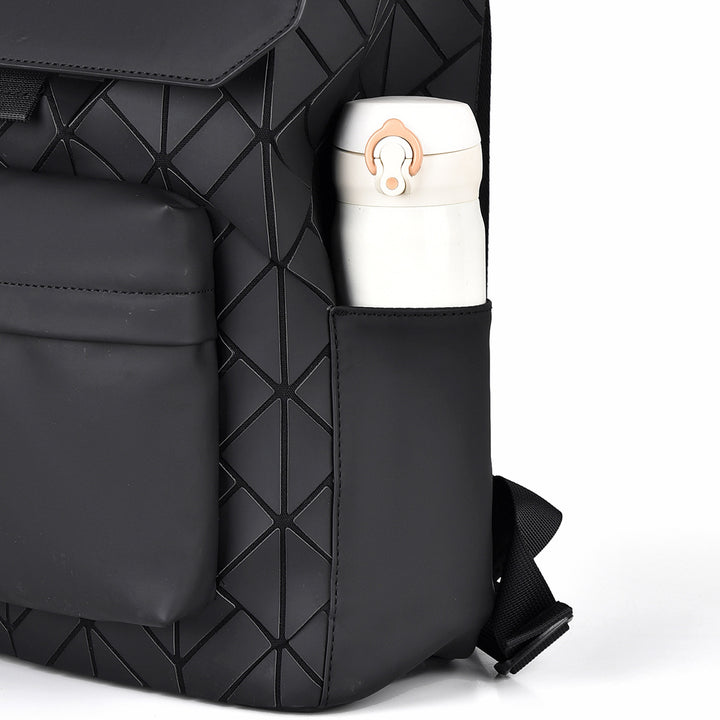 Geometric-Patterned High-Performance Backpack Bowlift