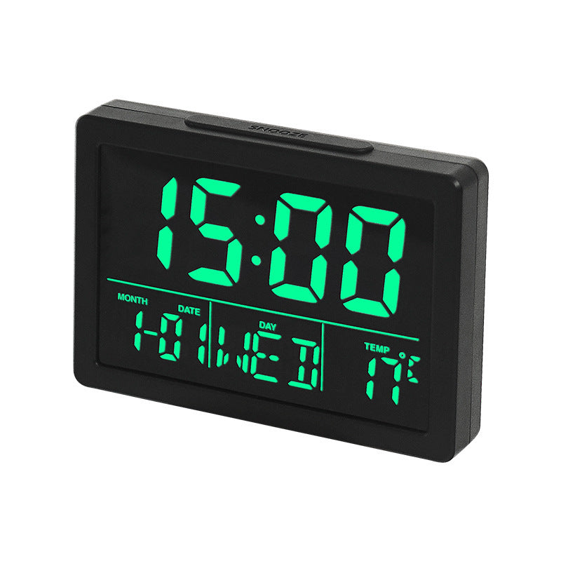 Digital Multifunctional Alarm Clock with Temperature and Date Display Bowlift