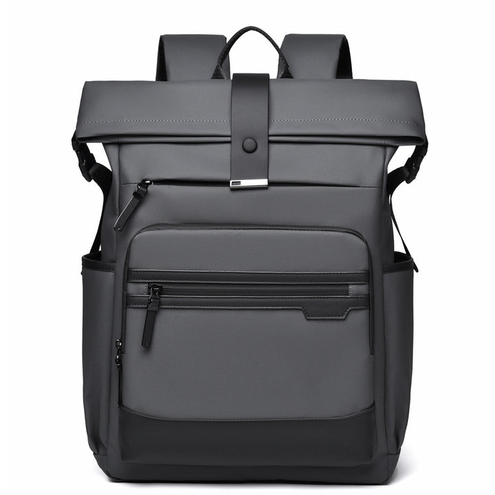 Roll-Top Waterproof Laptop Backpack Bowlift