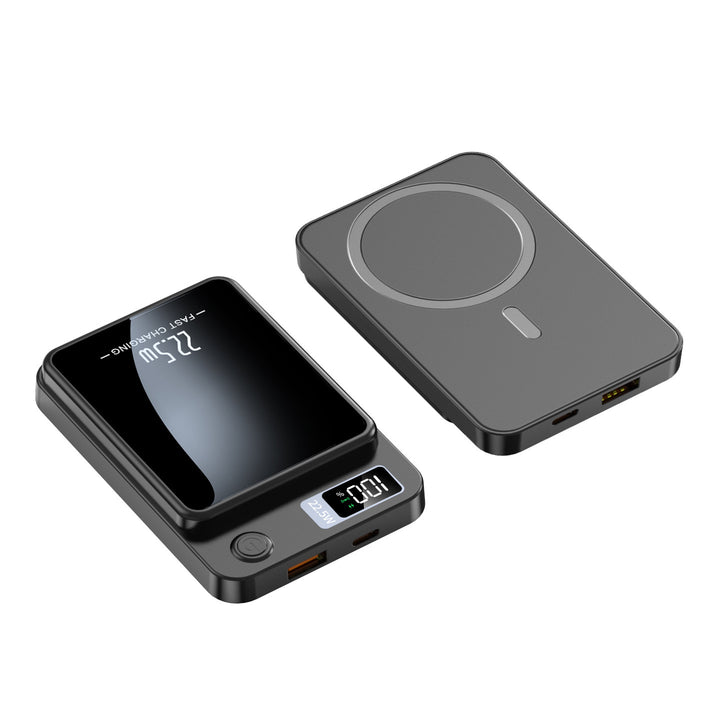 Power bank with intelligent fast charging system and digital power display Bowlift