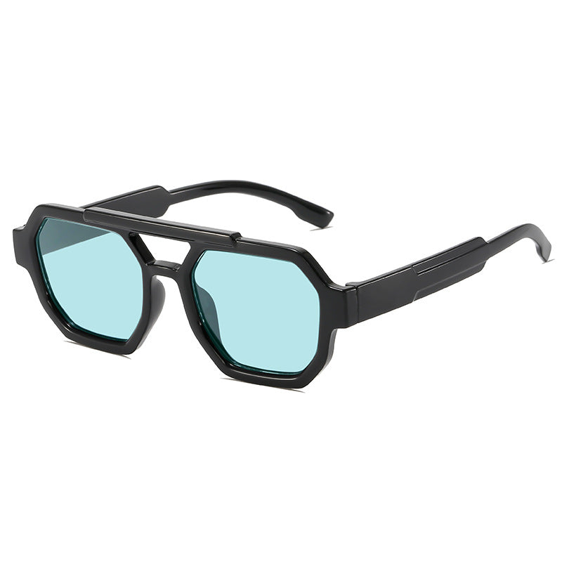 Stylish Geometric Frame Sunglasses Bowlift