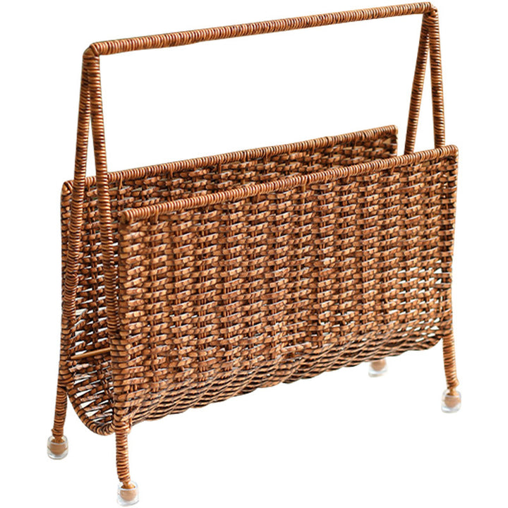 Unisex Handwoven Newspaper and Magazine Stand Bowlift
