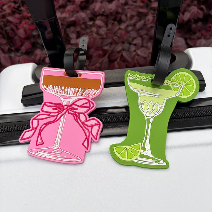 Cocktail Glass Shaped Luggage Tag Bowlift