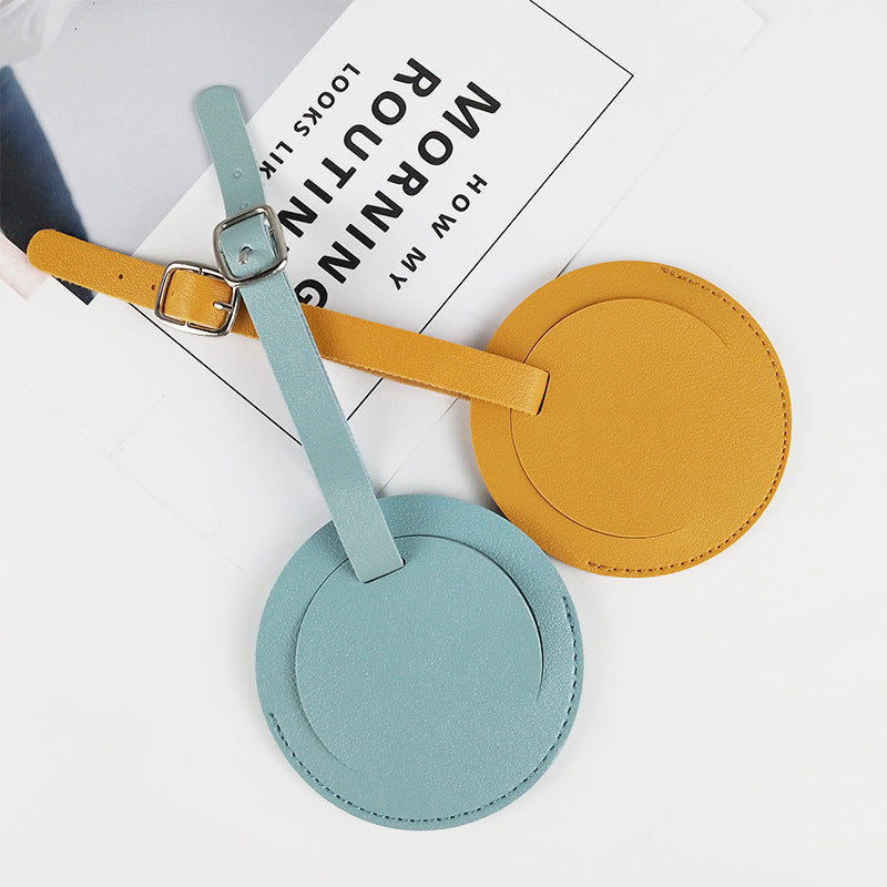 Customizable Round Luggage Tag Bowlift