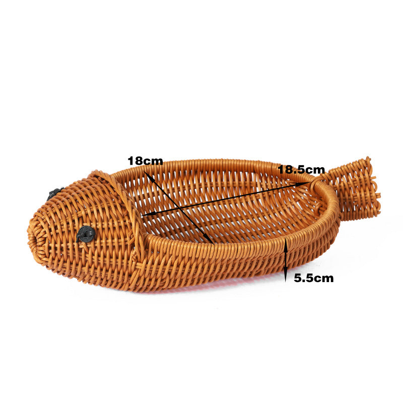 Decorative Wicker Duck Bowlift