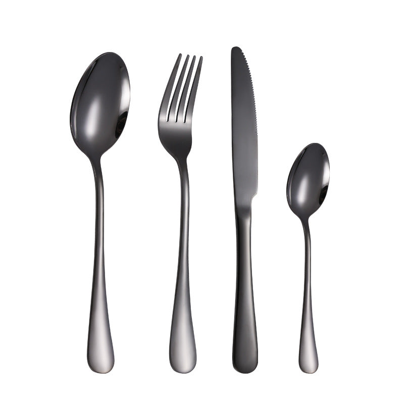 Elegant stainless steel cutlery set with ergonomic handle Bowlift