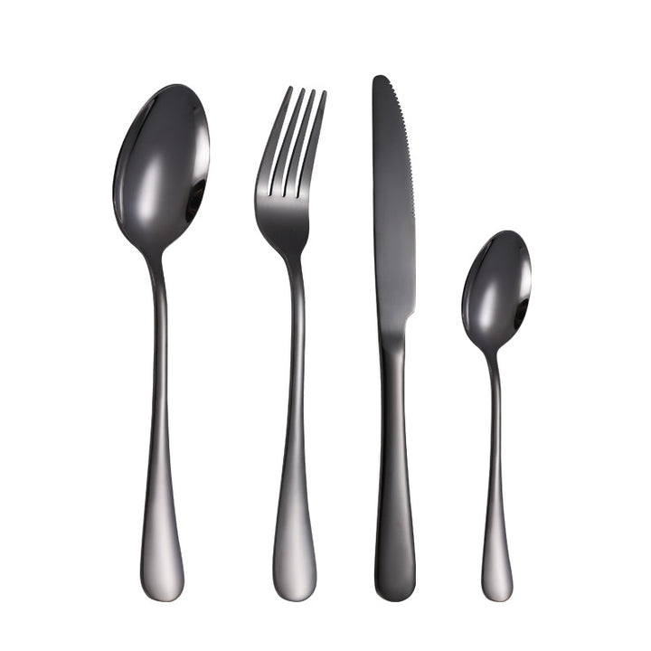 Elegant stainless steel cutlery set with ergonomic handle Bowlift
