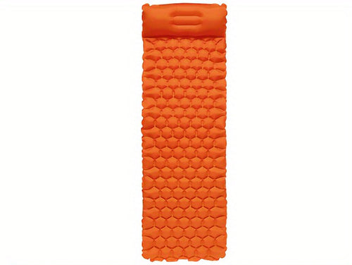 Airy and Comfortable Inflatable Sleeping Mat with Headrest Bowlift
