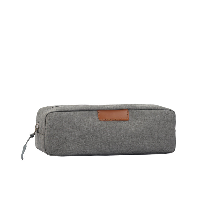 Compact Canvas Pen Organizer Pouch Bowlift