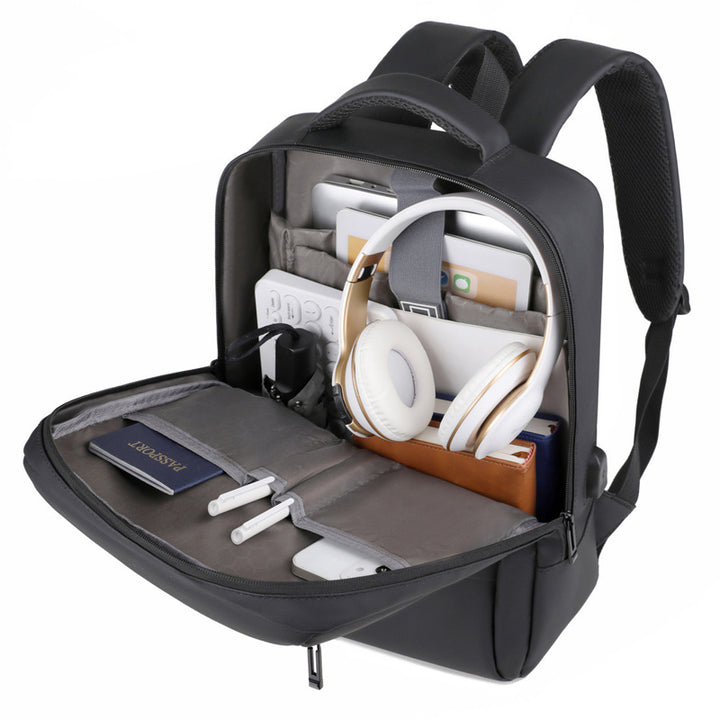 Highly functional laptop backpack with ergonomic design Bowlift