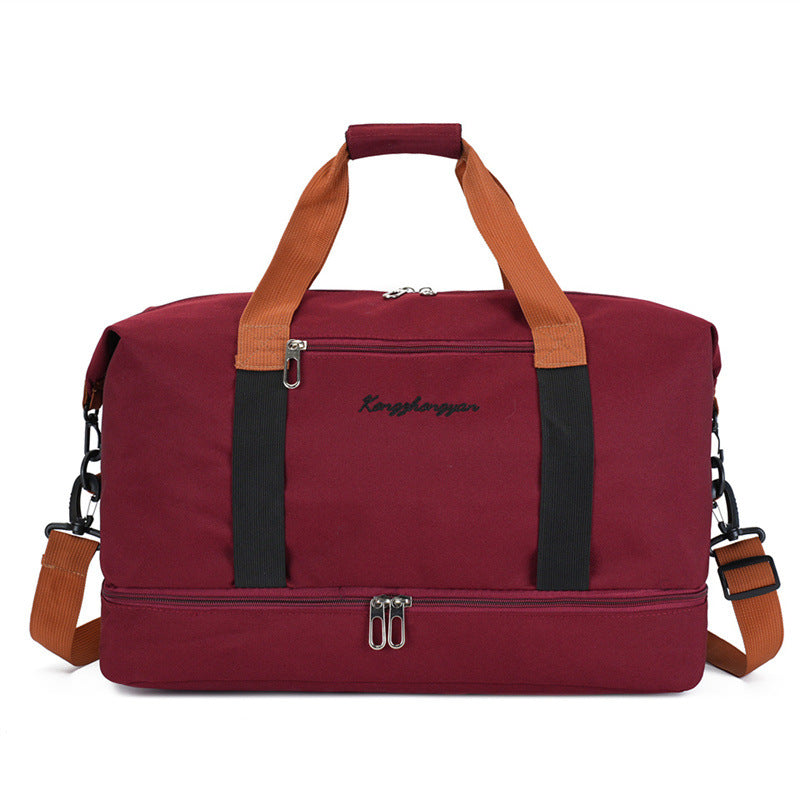 Versatile Multi-Compartment Travel Duffel Bag