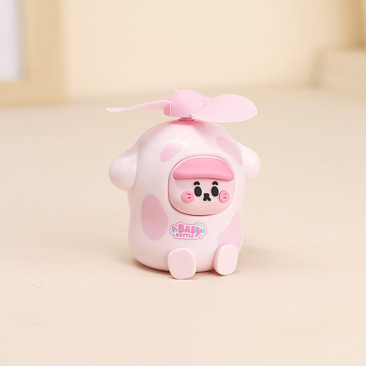 Ladies toy fan with cute animal design Bowlift