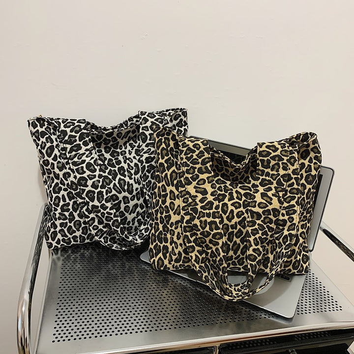 Stylish Animal Print Tote Bag Bowlift