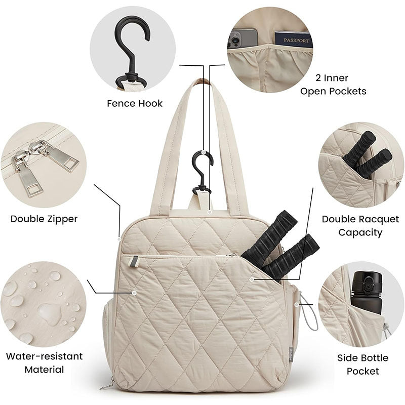 Multifunctional sports bag with shoe and accessory compartment Bowlift