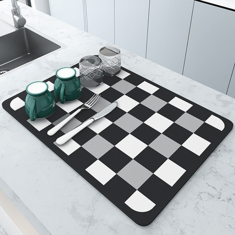 Floral Pattern Kitchen Mat Bowlift