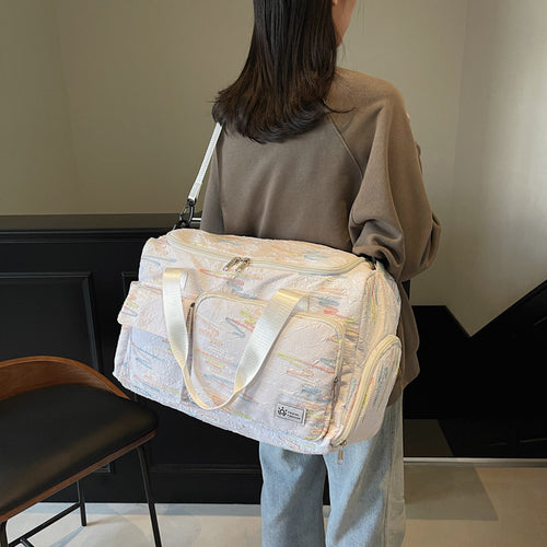 Fashionable Sport Duffel Bag With Versatile Compartments Bowlift