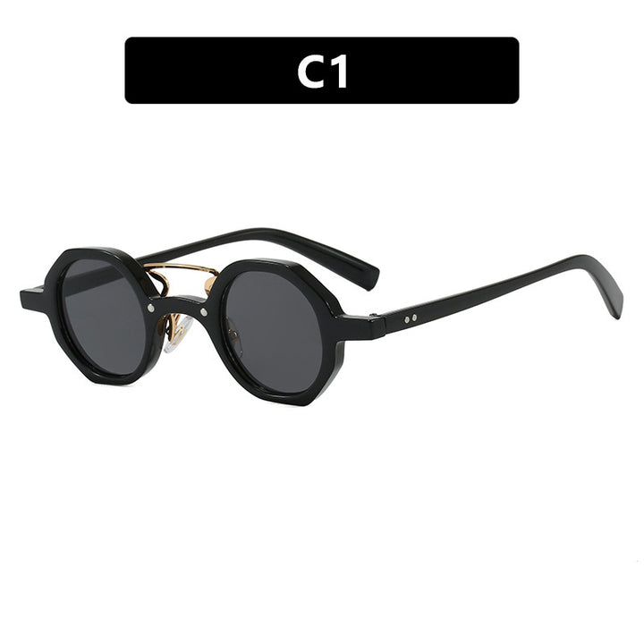 Women stylish sunglasses in unique octagonal design Bowlift