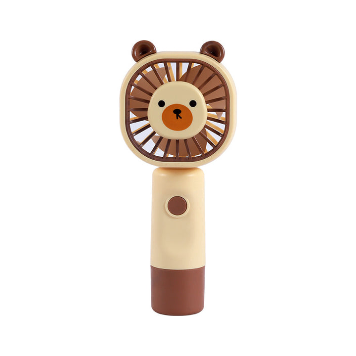 Women's portable handheld fan with animal design Bowlift