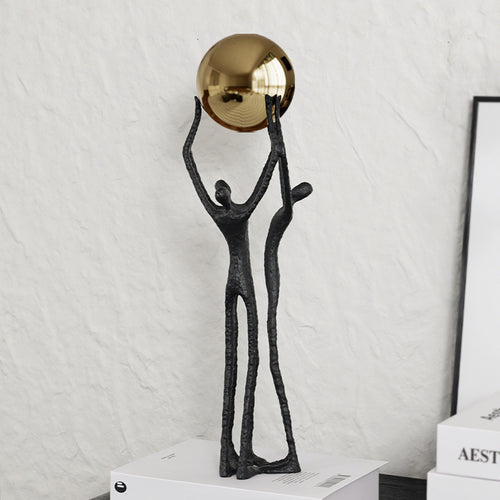 Abstract Human Figure Sculpture