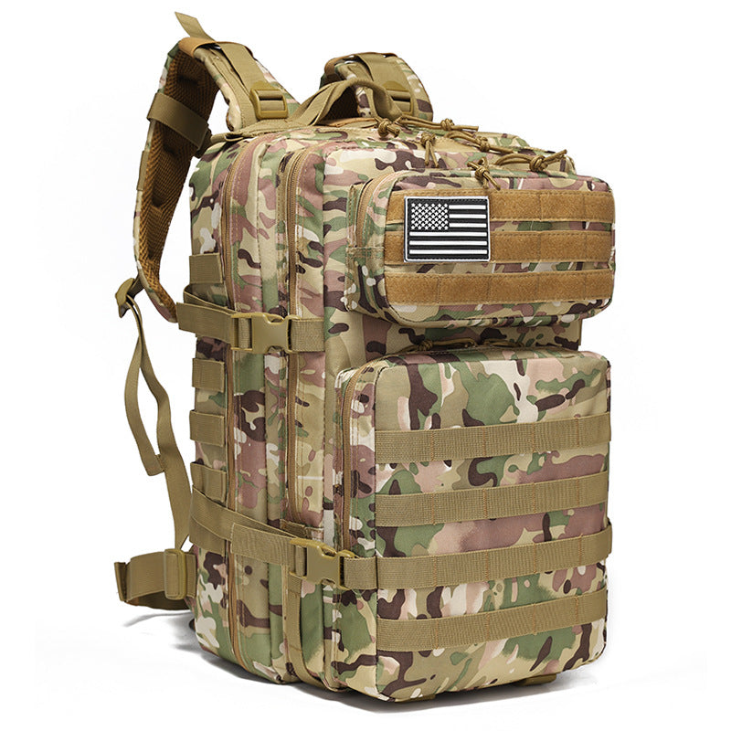 Multi-Compartment Tactical Backpack Bowlift