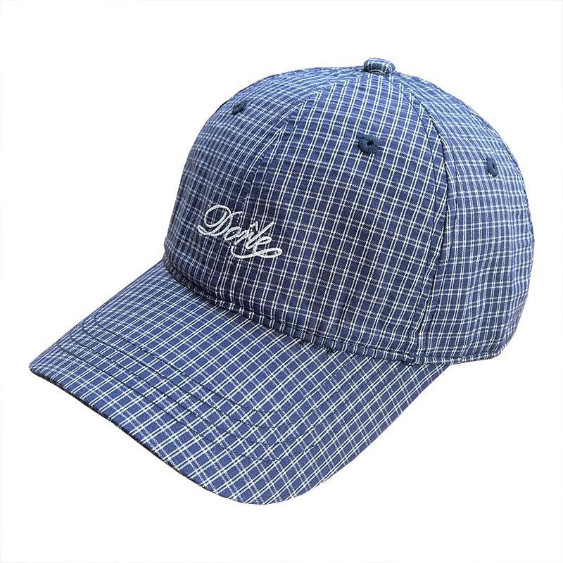 Women's Stylish Checkered Baseball Cap Bowlift