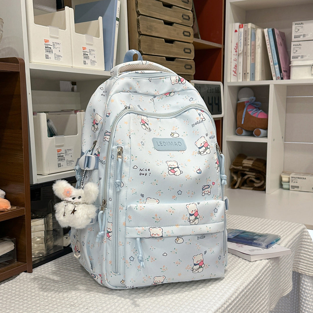 Playful Illustrated Backpack