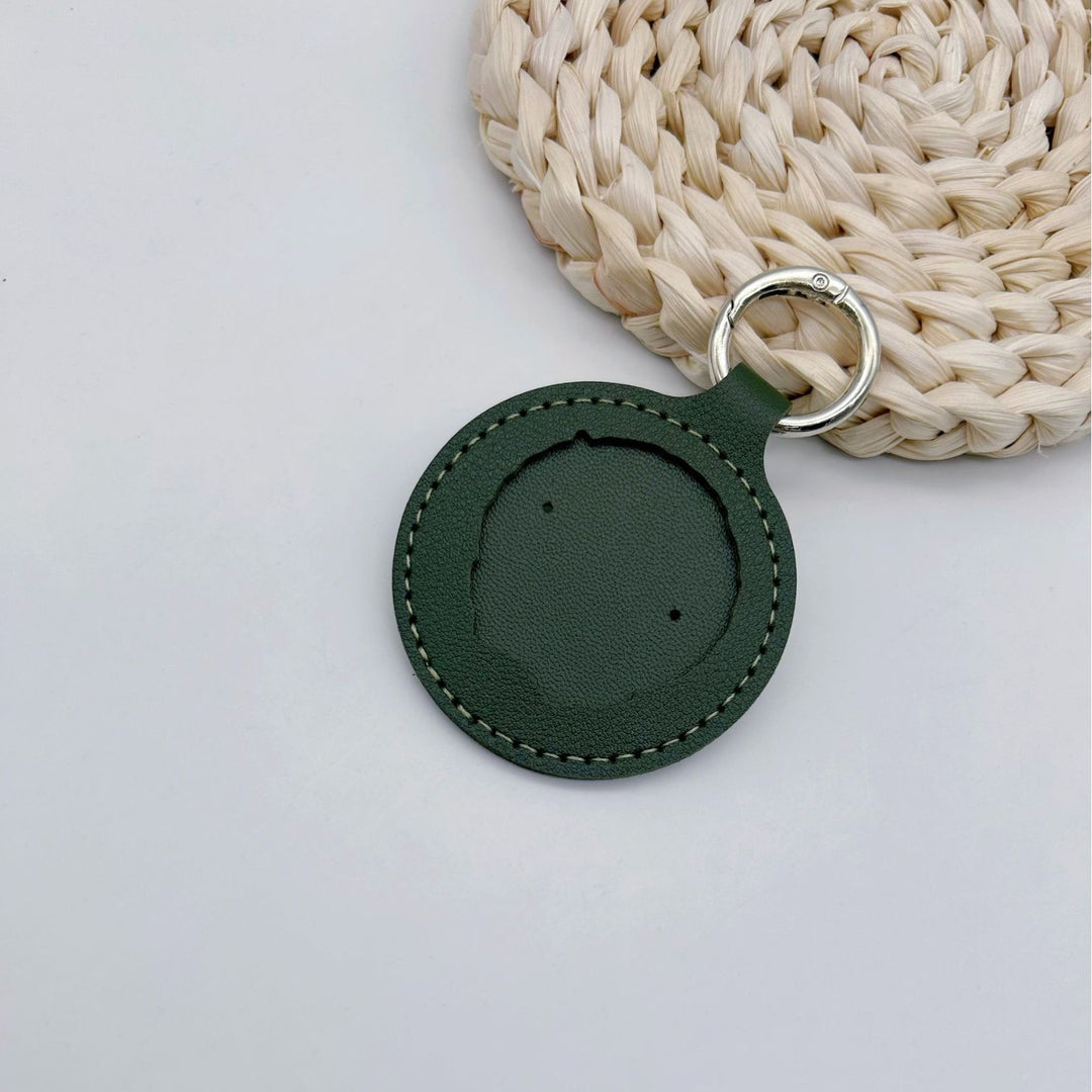 Personalized Leather Keychain Bowlift