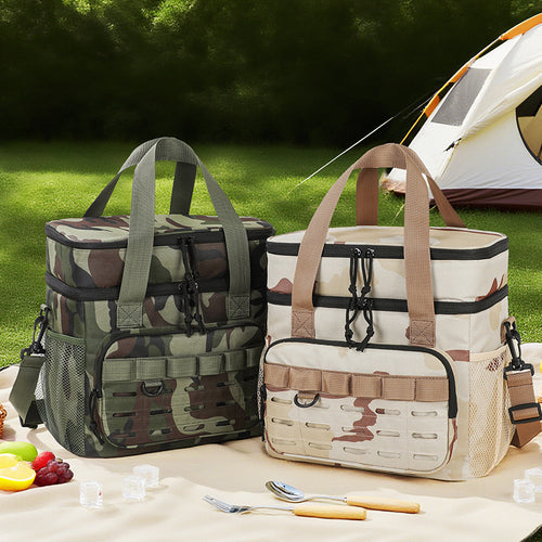 Insulated Camouflage Lunch Cooler