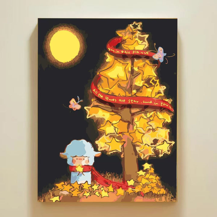 Playful Cartoon Themed Wall Art Canvas Print Bowlift