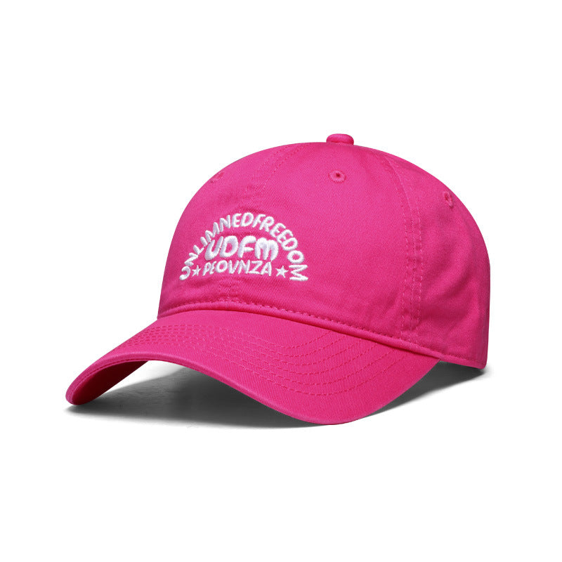 Women's stylish cap with trendy lettering Bowlift