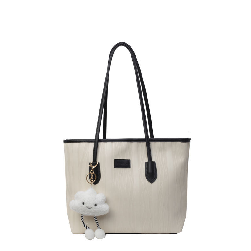 Textured Large Tote Bag Bowlift