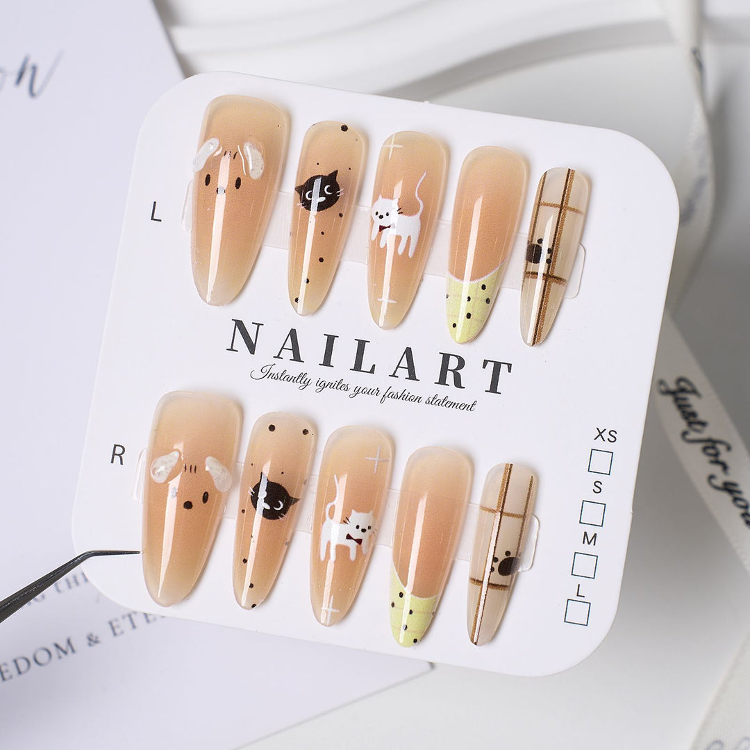 Decorative Fashion Nail Set Bowlift