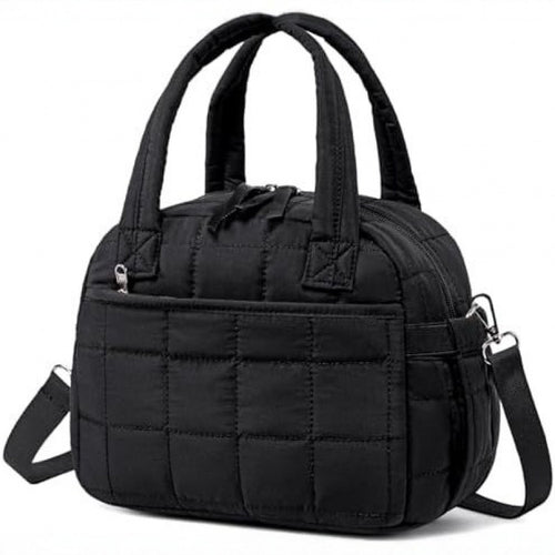 Multifunctional Quilted Shoulder Bag Bowlift