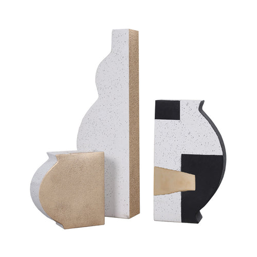 Contemporary Abstract Decorative Sculptures Set