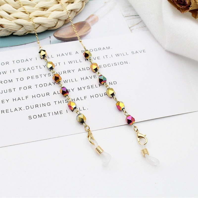 Elegant Crystal-Embellished Eyewear Chain Bowlift 1788159829