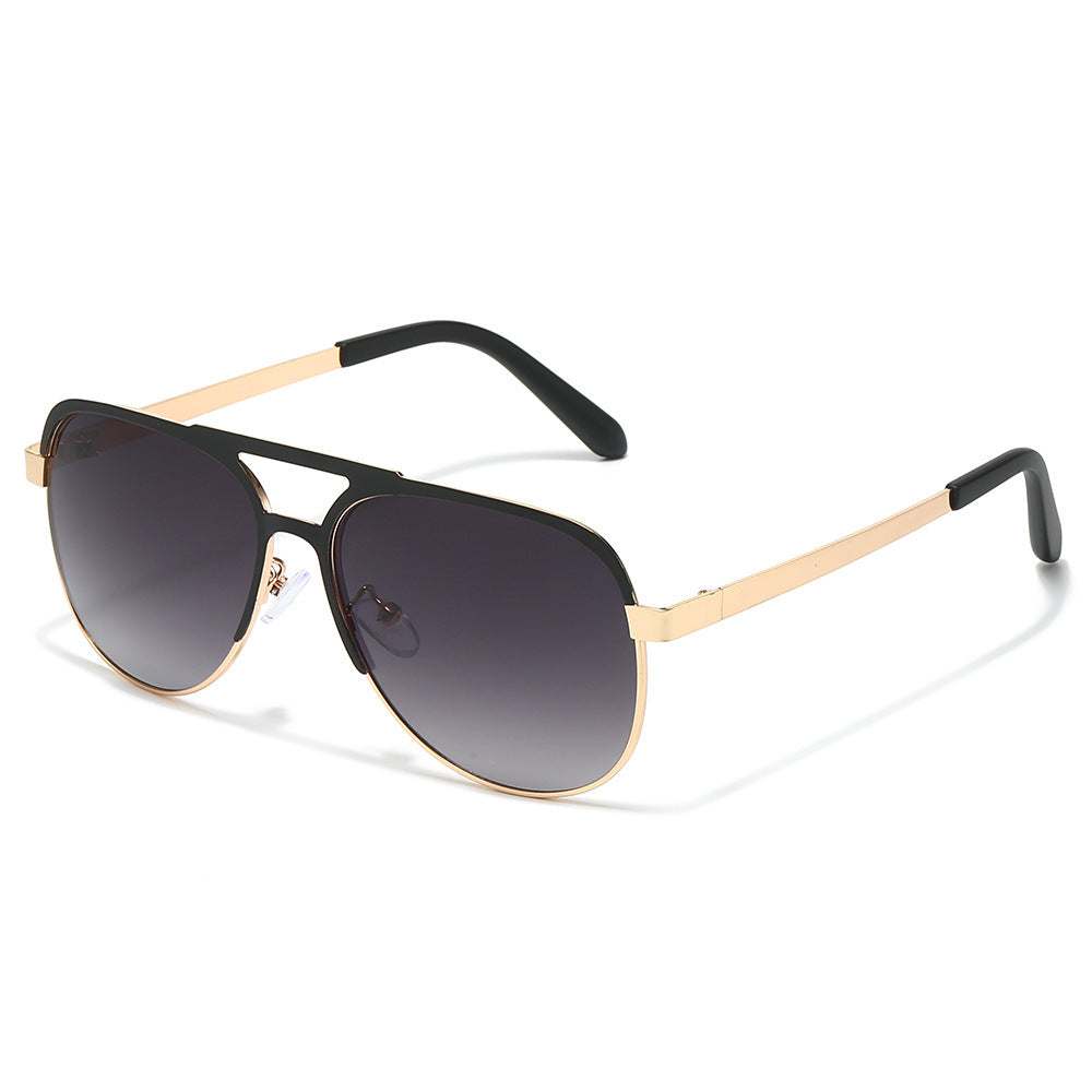 Luxurious Metal Frame Aviator Sunglasses Bowlift
