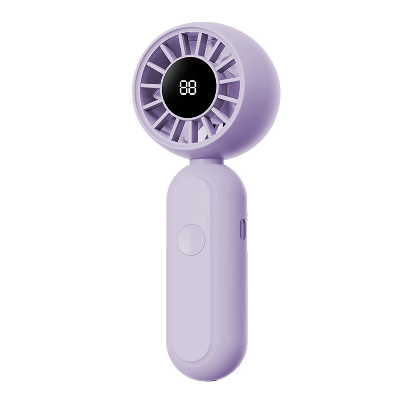 Ladies Portable Hand Fan with Digital Control Bowlift