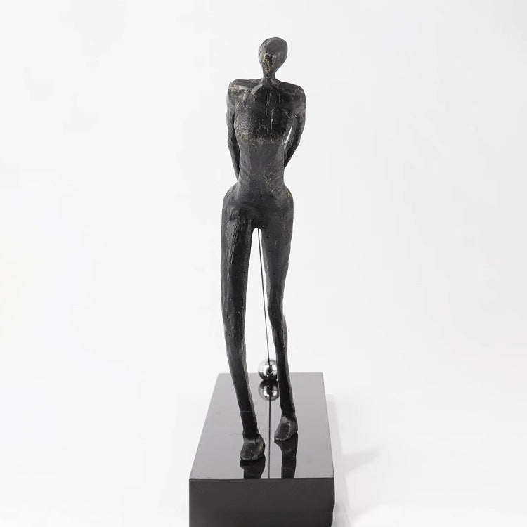 Elegant Abstract Figurative Sculpture