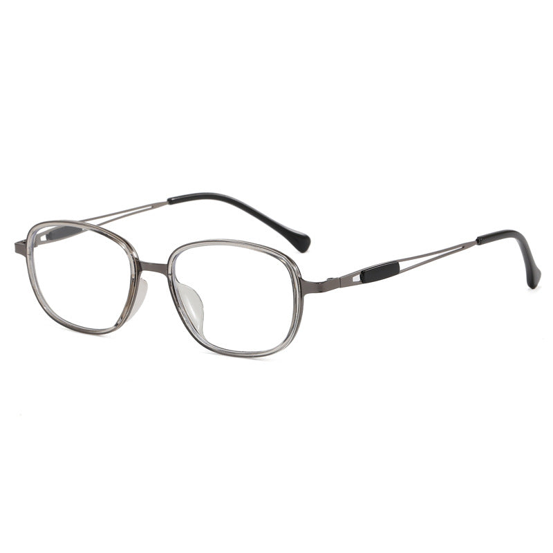 Fashionable sunglasses with square frame and slim metal frame Bowlift