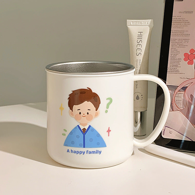 Ceramic mug with cheerful family motif Bowlift 1786635457