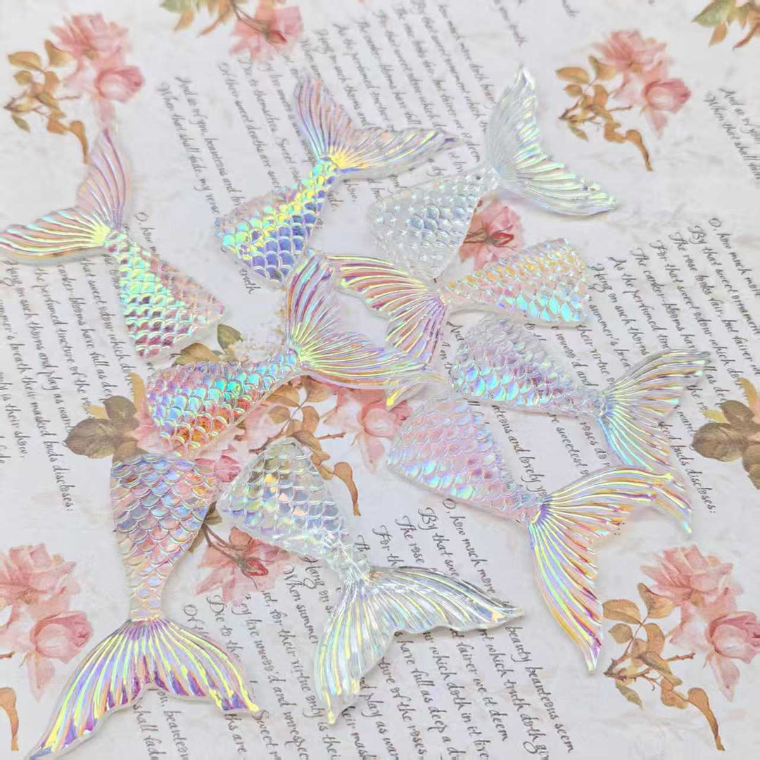 Glittering sea fins decorative stones Bowlift