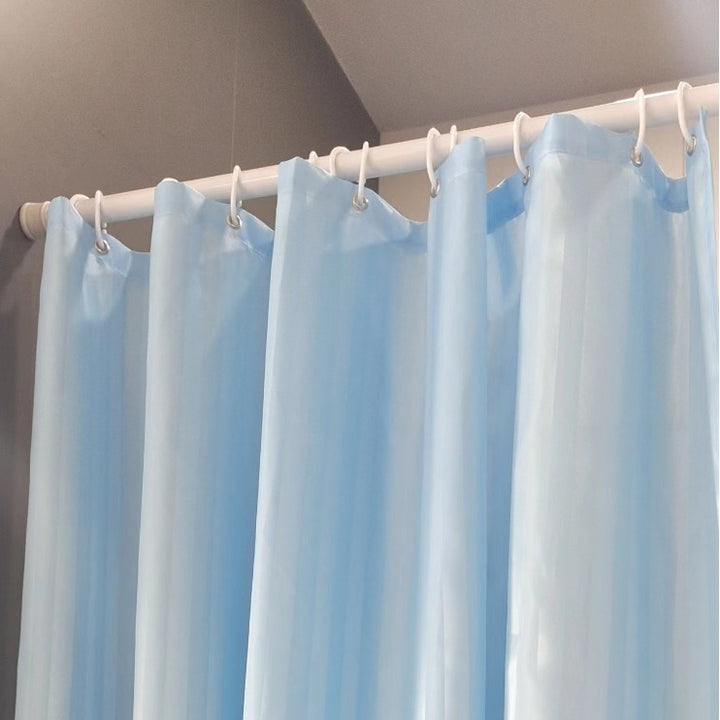 Premium Privacy Shower Curtain Bowlift