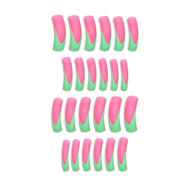 Artistic Ombre Nail Extensions Bowlift