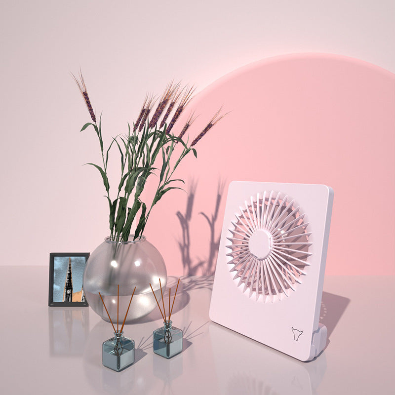 Women portable table fan with 180-degree rotation function Bowlift