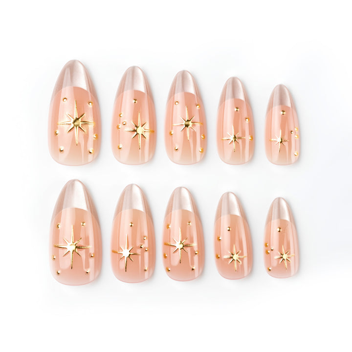Premium Decorative Press-On Nail Collection Bowlift