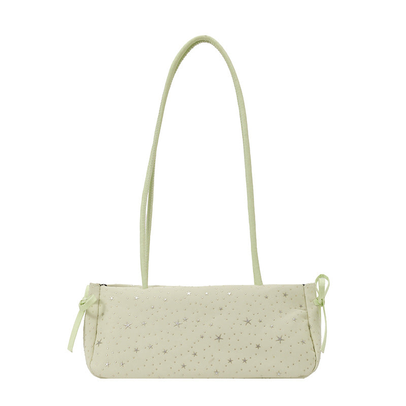 WoStar-Patterned Compact Shoulder Bag Bowlift