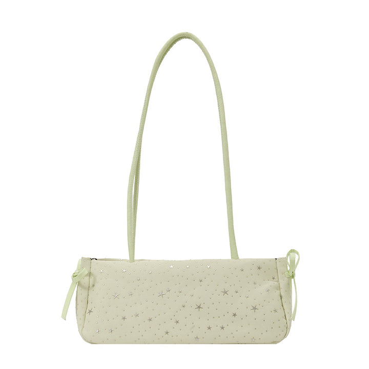 WoStar-Patterned Compact Shoulder Bag Bowlift