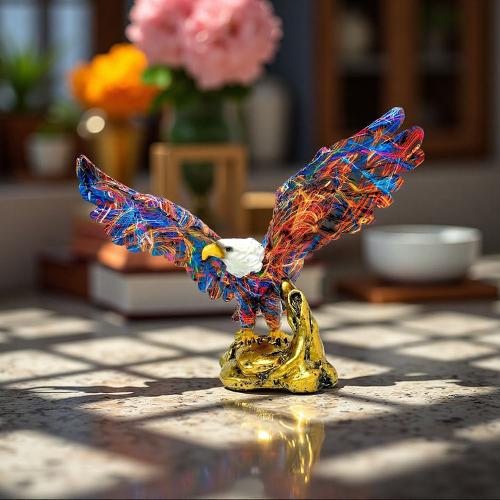 Artistic Eagle Sculpture Bowlift