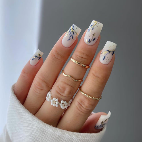 Artistic Press-On Nail Enhancements Bowlift