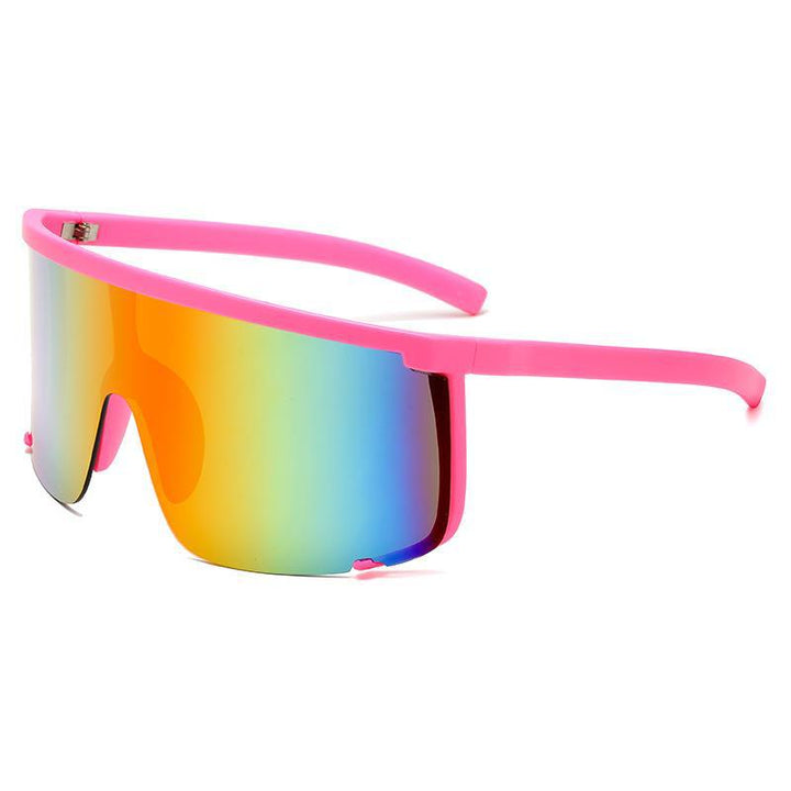 Women's High-Visibility Full Shield Sports Sunglasses Bowlift